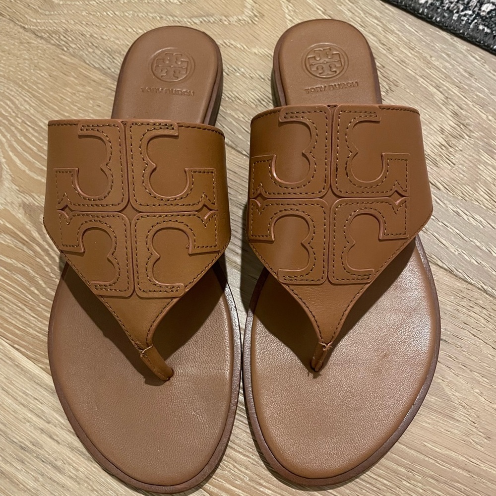 Tory Burch Jamie Full Logo Thong-